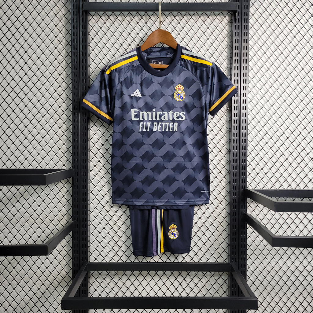 Real Madrid 23-24 Away Kids Kit